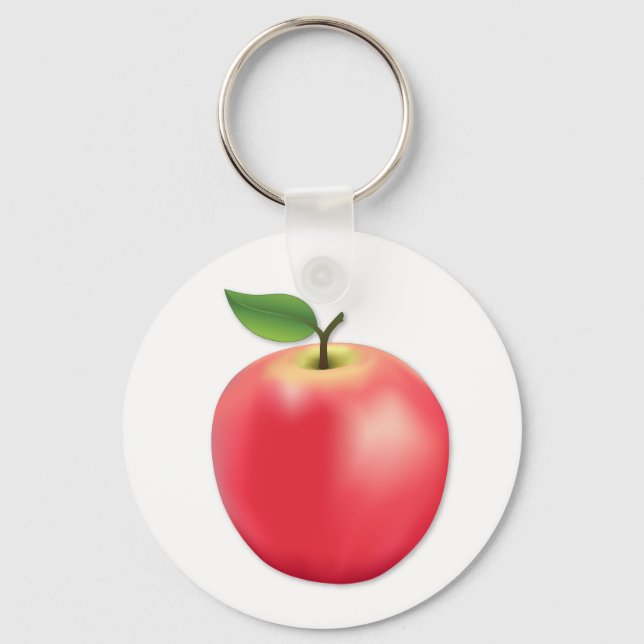 Porte-clés Customisez votre Apple (Recto)