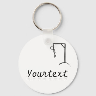 Porte-clés Customizable hangman with a word of your choice