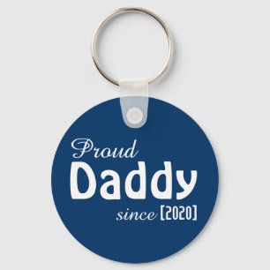 Porte-clés Customizable Proud Daddy since keychain!