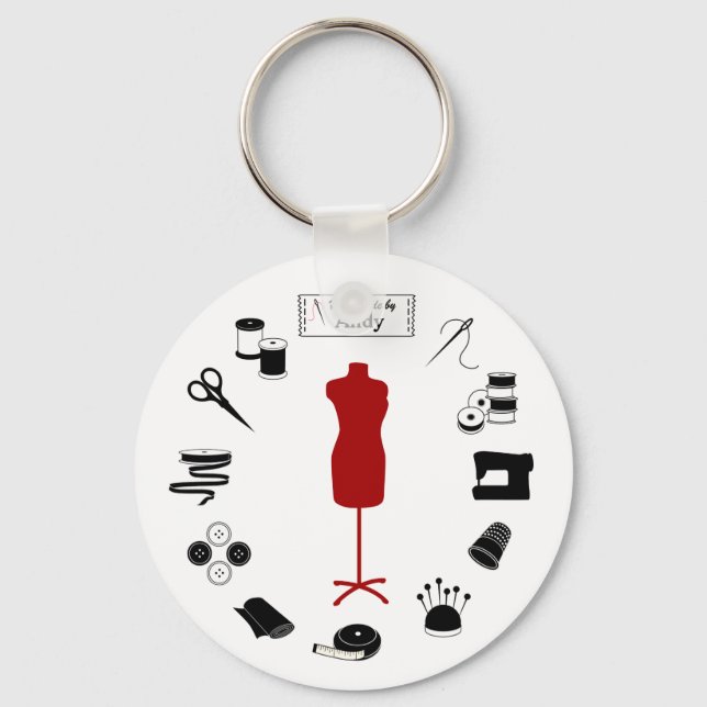 Porte-clés Customize the Label Keychain (Recto)