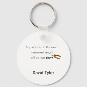 Porte-clés Cut too short !