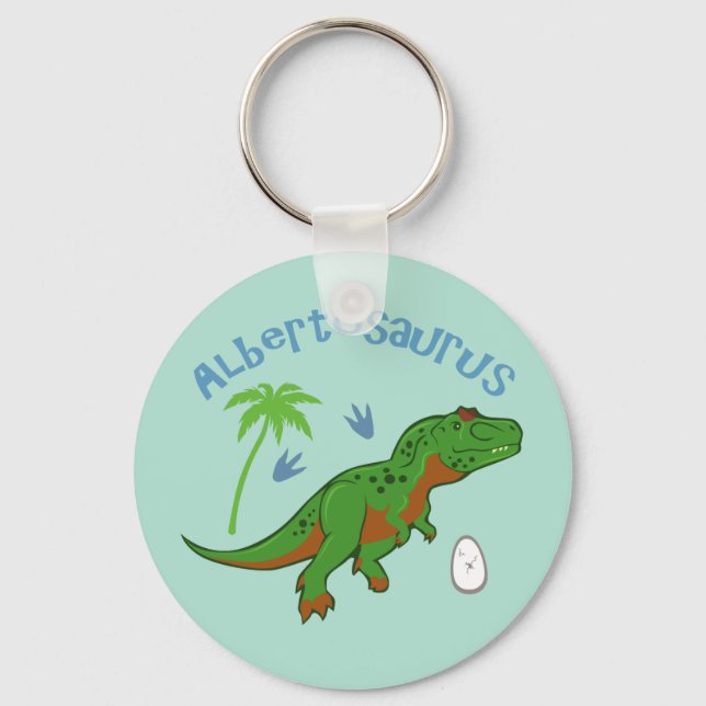 Porte-clés Cute Albertosaurus (Recto)
