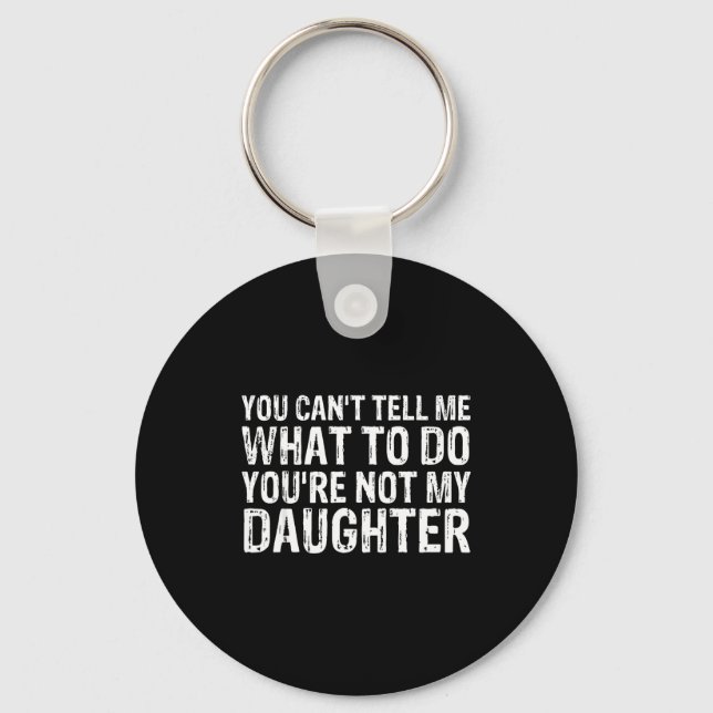 Porte-clés Cute And Funny Father Quote Cool Dad Design For Fa (Recto)