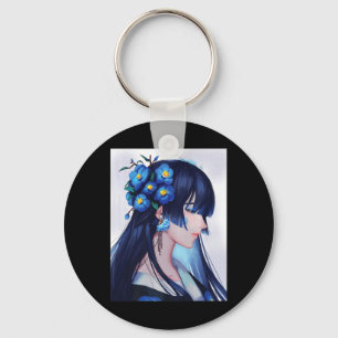 Porte-clés Cute Anime Girls Japonais Costume esthétique Cadea