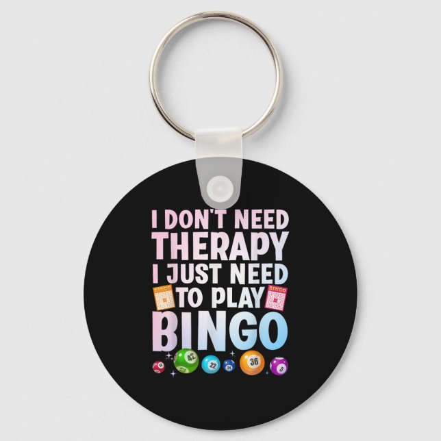 Porte-clés Cute Bingo Nouveauté Pour Hommes Femmes Bingo Love (Recto)