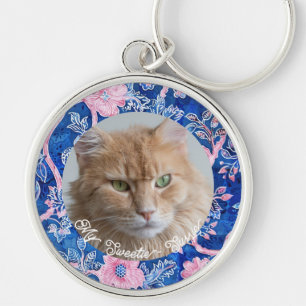 Porte-clés Cute Cat Amoureux des chats personnalisé Porte - c