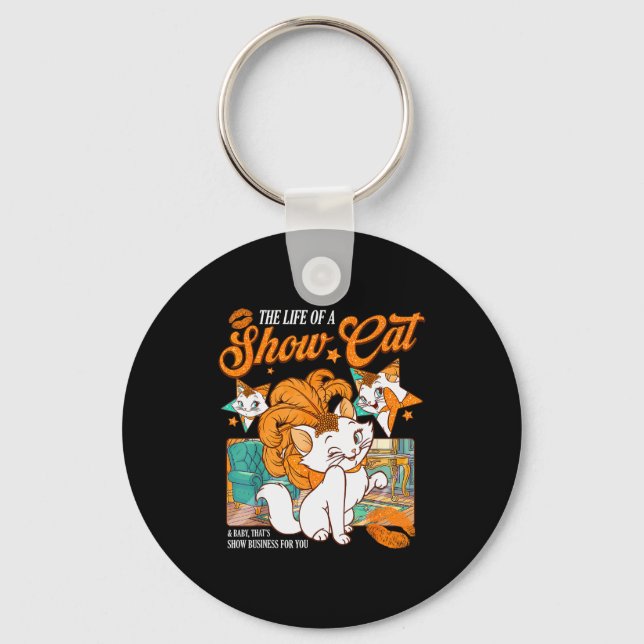 Porte-clés Cute Cat Era Life Of Showcat Cat Lover Country Mus (Recto)