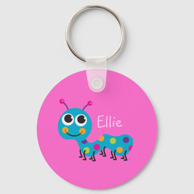 Porte-clés Cute Caterpillar (Recto)