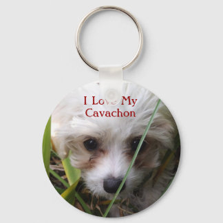 Porte-clés Cute Cavachon Porte - clé chiot