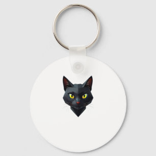 Porte-clés Cute Chat Hear 3d - Animaux Monde Sticker