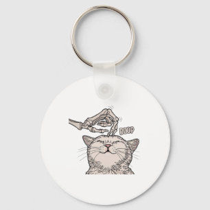 Porte-clés Cute Chat Squelette Halloween Femme Animaux de com