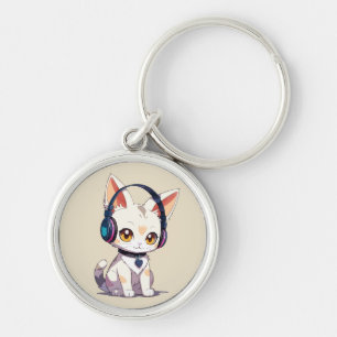 Porte-clés Cute chaton élégant