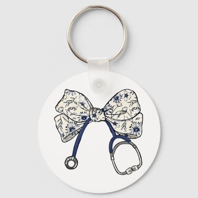 Porte-clés Cute Coquette Bow Coquette Bow Nurse Nurse (Recto)