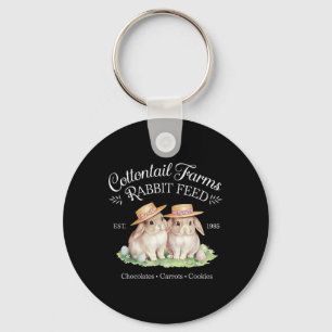 Porte-clés Cute Coquette Pâques Cottontail Farms Bunny Femmes