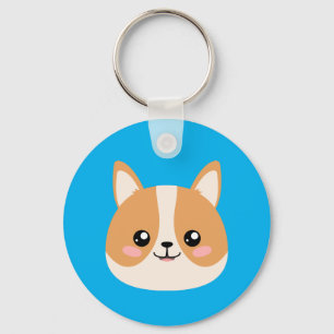 Porte-clés Cute Corgi