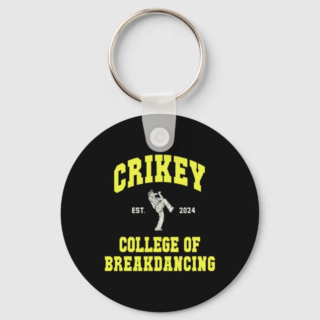 Porte-clés Cute Crikey College Of Breakdance Breakdance Dan (Recto)