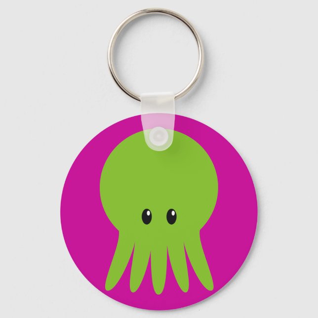 Porte-clés Cute Cthulhu (Recto)