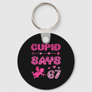 Porte-clés Cute Cud Dit 67 Blagues Mèmes Nk Saint-Valentin 