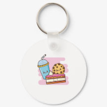 Cute Dessert Trio - Gâteau, biscuit et boisson