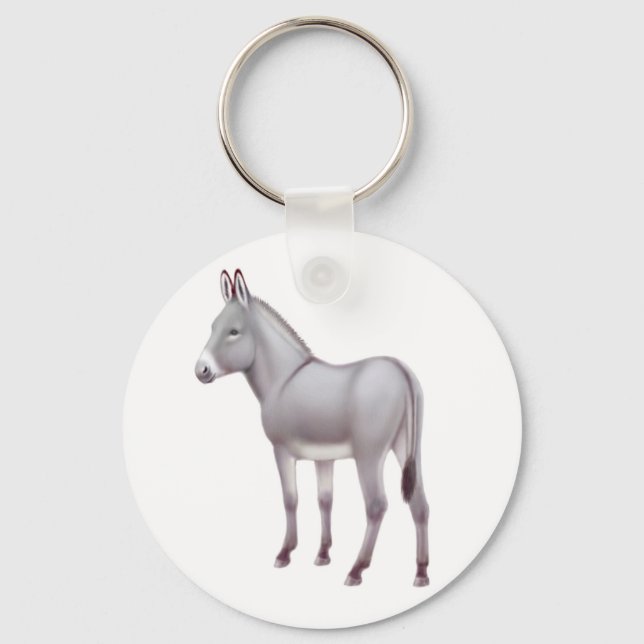 Porte-clés Cute Donkey Keychain (Recto)