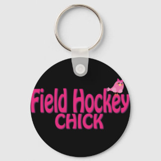 Porte-clés Cute Field Hockey Chick Designs