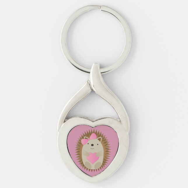 Porte-clés Cute Girl Hedgehog (Devant)