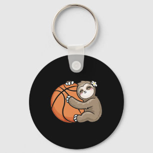 Porte-clés Cute Girl Loth Sloth Basketball