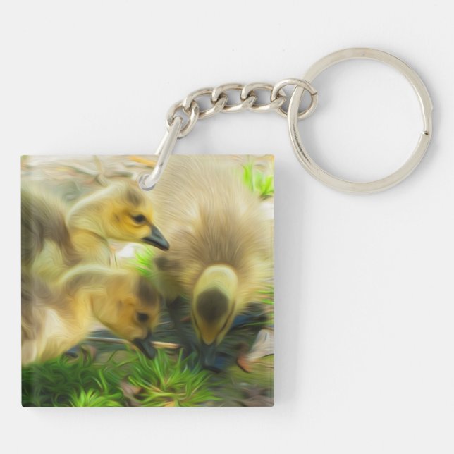 Porte-clés Cute Gosling (Dos)