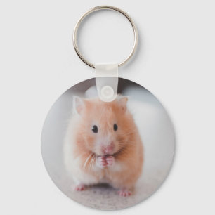 Porte-clés Cute Hamster Aimer Animaux