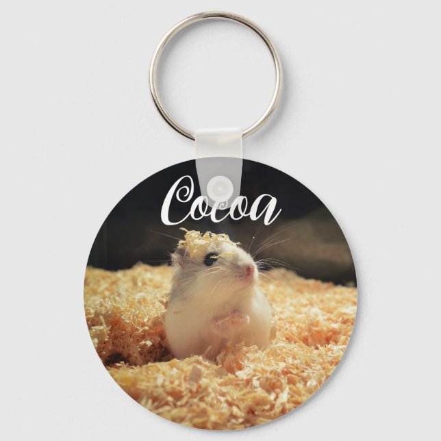Porte-clés Cute Hamster Gift For Hamster Lovers (Recto)