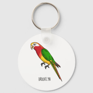 Porte-clés Cute happy parrot