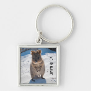 Porte-clés Cute & Happy Quokka Beach Animal Australie