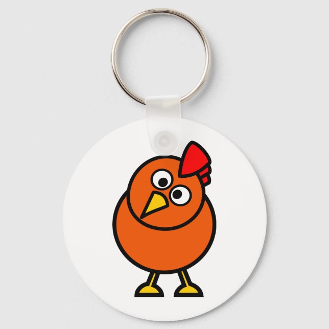 Porte-clés Cute Hen (Recto)