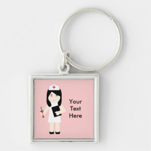 Porte-clés Cute infirmière 3 Porte - clé Premium