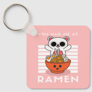 Porte-clés Cute Kawaii Ramen