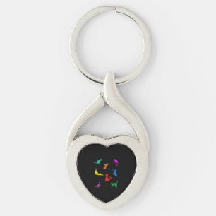 Porte-clés Cute Kittens - Chats - Chats amoureux de chats cad