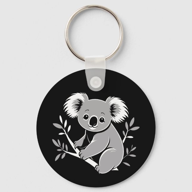Porte-clés Cute Koala (Recto)