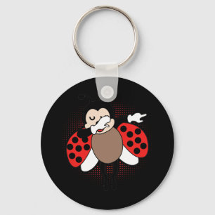 Porte-clés Cute Ladybug Dabbing