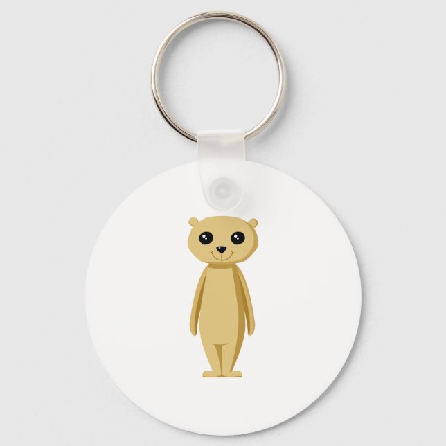 Porte-clés Cute Meerkat. (Recto)