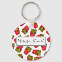 Cute Motif de fruits français