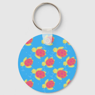 Porte-clés Cute Motif de tortue de mer