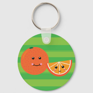Porte-clés Cute Orange