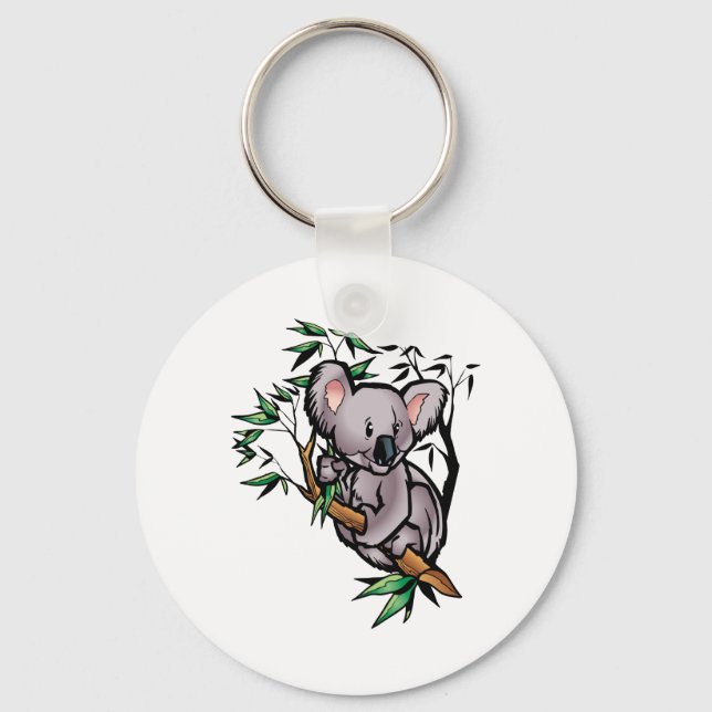 Porte-clés Cute Ours Koala (Recto)