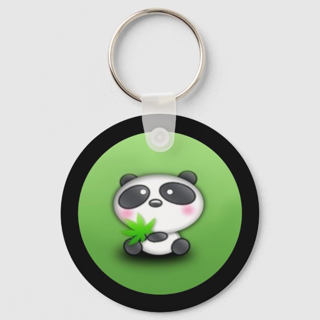 Porte-clés Cute Panda Cub (Recto)