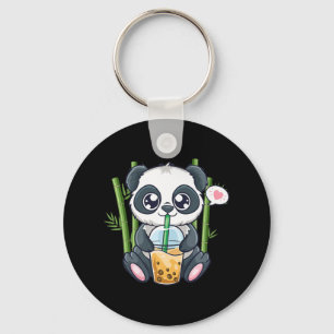 Porte-clés Cute Panda Kawaii Anime Otaku Bubla japonaise Boba