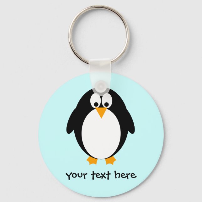 Porte-clés Cute Penguin (Recto)