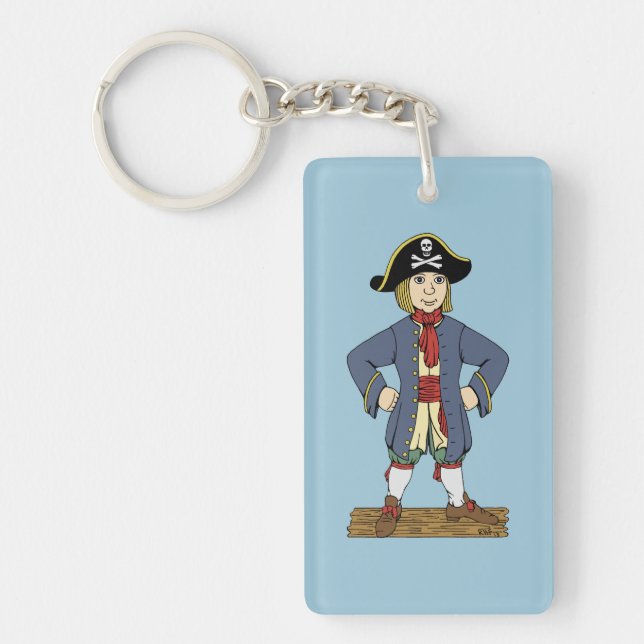 Porte-clés Cute Pirate Lad (Devant)