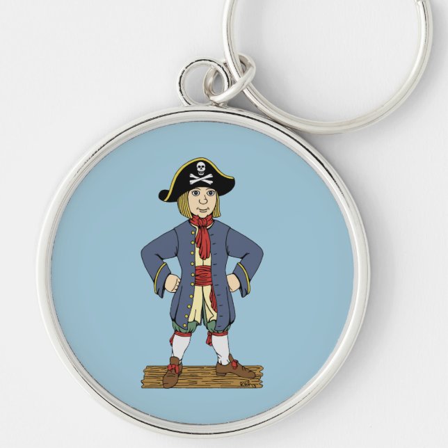 Porte-clés Cute Pirate Lad (Devant)