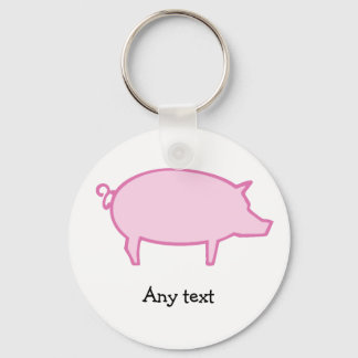 Porte-clés Cute Porte - clé de porc