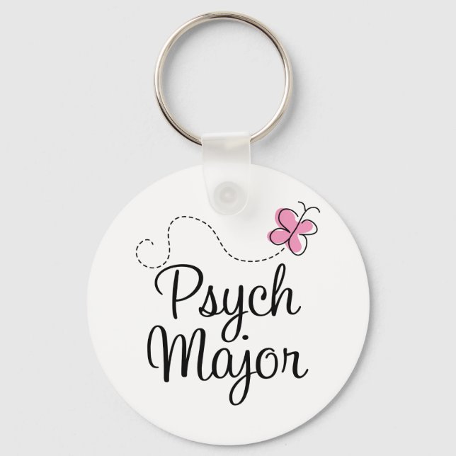 Porte-clés Cute Psych Major Gift (Recto)